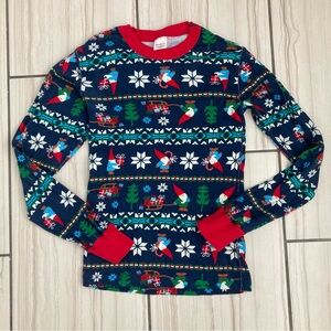 Hanna Andersson gnome pajama top size adult XS